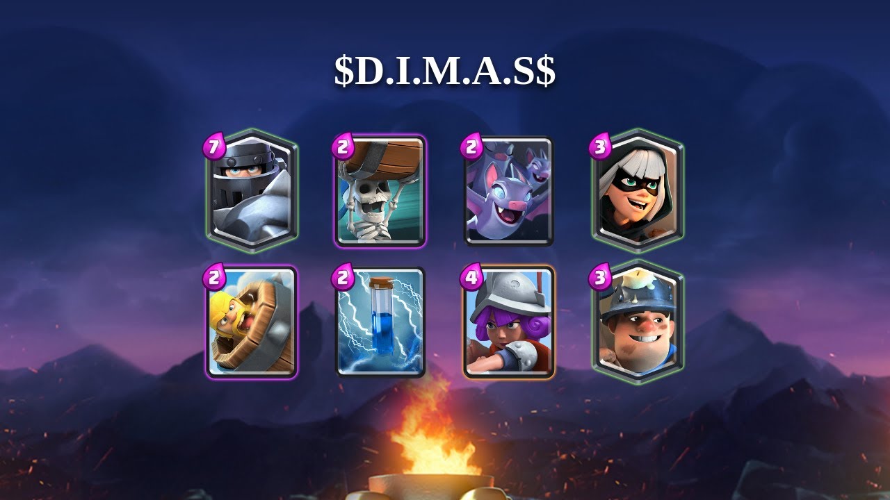$D.I.M.A.S$ | Wall Breakers, Miner deck gameplay [TOP 200] | July 2020