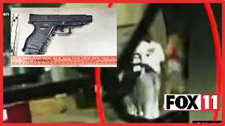 Flashing 'facsimile' gun at police; Teen arrested
