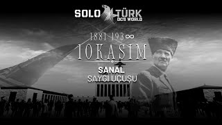 10 Kasim S Anitkabi̇r Saygi Uçuşu