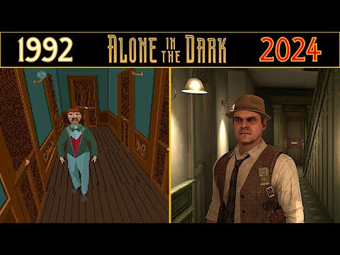 видео: Alone in the Dark: 1992 vs 2024 Comparison
