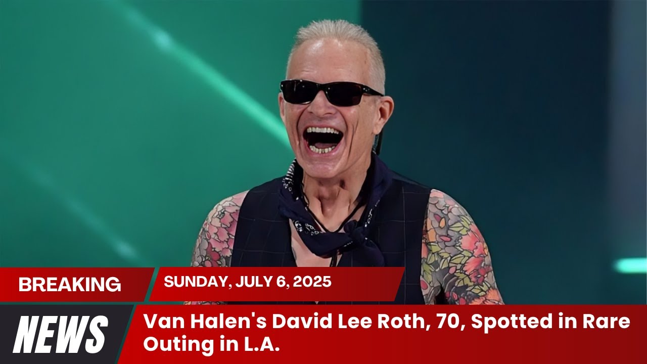 Van Halen's David Lee Roth, 70, Spotted in Rare Outing in L A YouTube