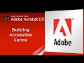 Accessibility Basics for Adobe Acrobat Pro forms (part 1)