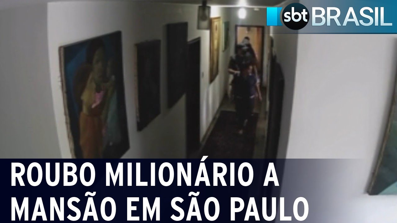 Funcionária e outros 2 são presos por roubo milionário a mansão em SP | SBT Brasil (15/07/22)