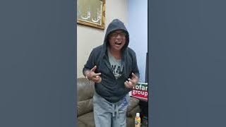 Amir UK's nyanyi tanpa mic Kekasihku Di Menara di rumah