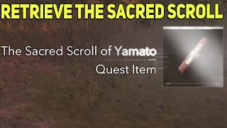 AC Shadows Retrieve The Sacred Scroll Location, Temple Stories Quest