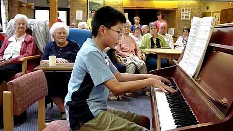 Moonlight Sonata 3rd Movement 10 years old - Micha...
