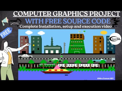 Smart City | OpenGL Project | Computer Graphics Project | With Free ...