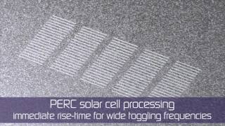 Solar PV PERC Processing
