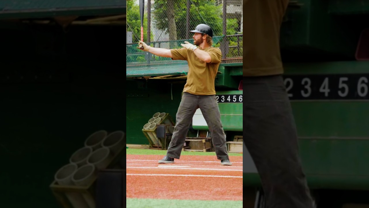 I Accidentally Joined a Japanese Baseball Game 🇯🇵