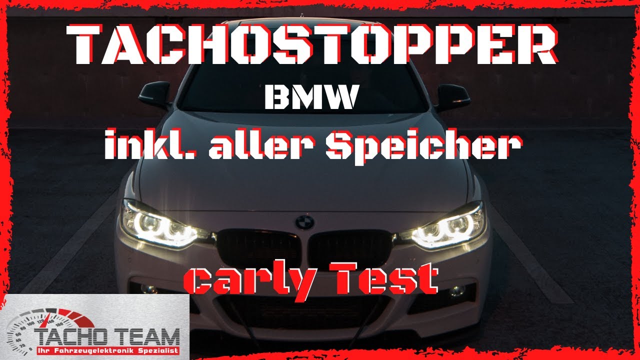 BMW Tachostopper Tachofilter beim Tachoteam mit Carly Test