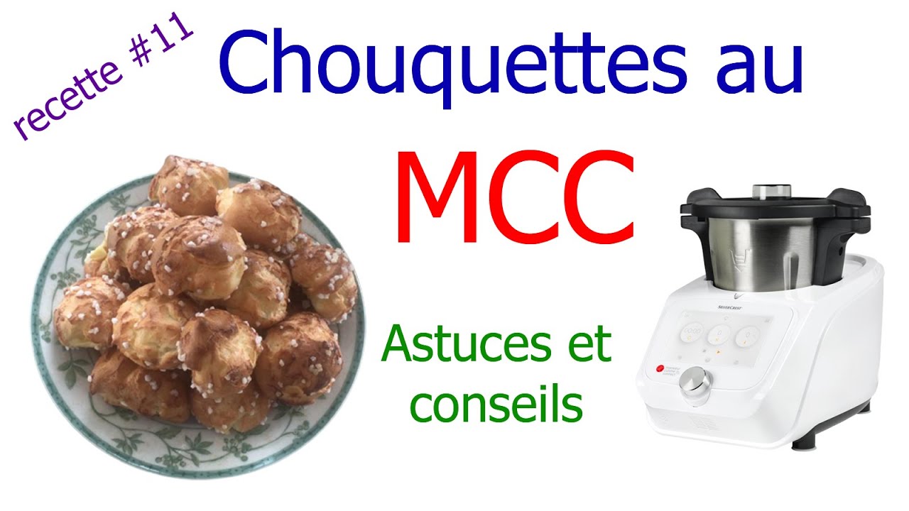 Recette de chouquettes au MCC