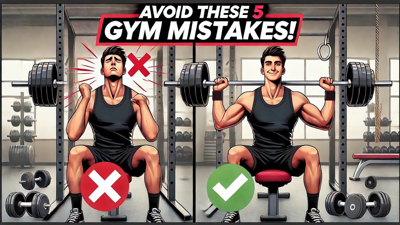 Don't make These 5 Mistakes in the Gym ! - YouTube
