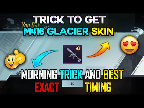 How To Get M416 Glacier Skin in PUBG Mobile | Trick To Get M416 Glacier From Classic Crate in PUBG