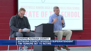 Autauga County Schools superintendent Tim Tidmore set to retire