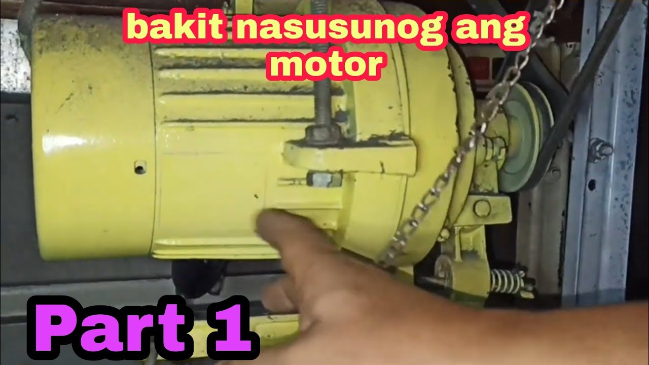 Ano ang mga dahilan kung bakit nasusunog ang motor ng makina panahi [Part 1]