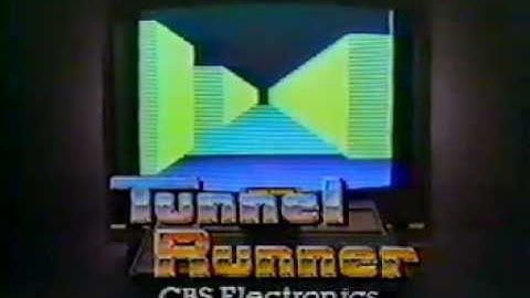 CBS Electronics - Atari VCS/2600 commercial - Tunnel Runner