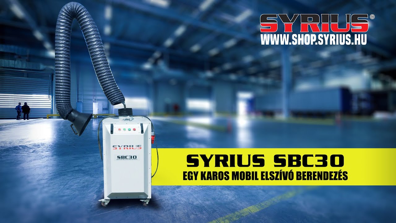 Hegesztési mobil füstelszívó berendezések - SYRIUS TECH Kft.