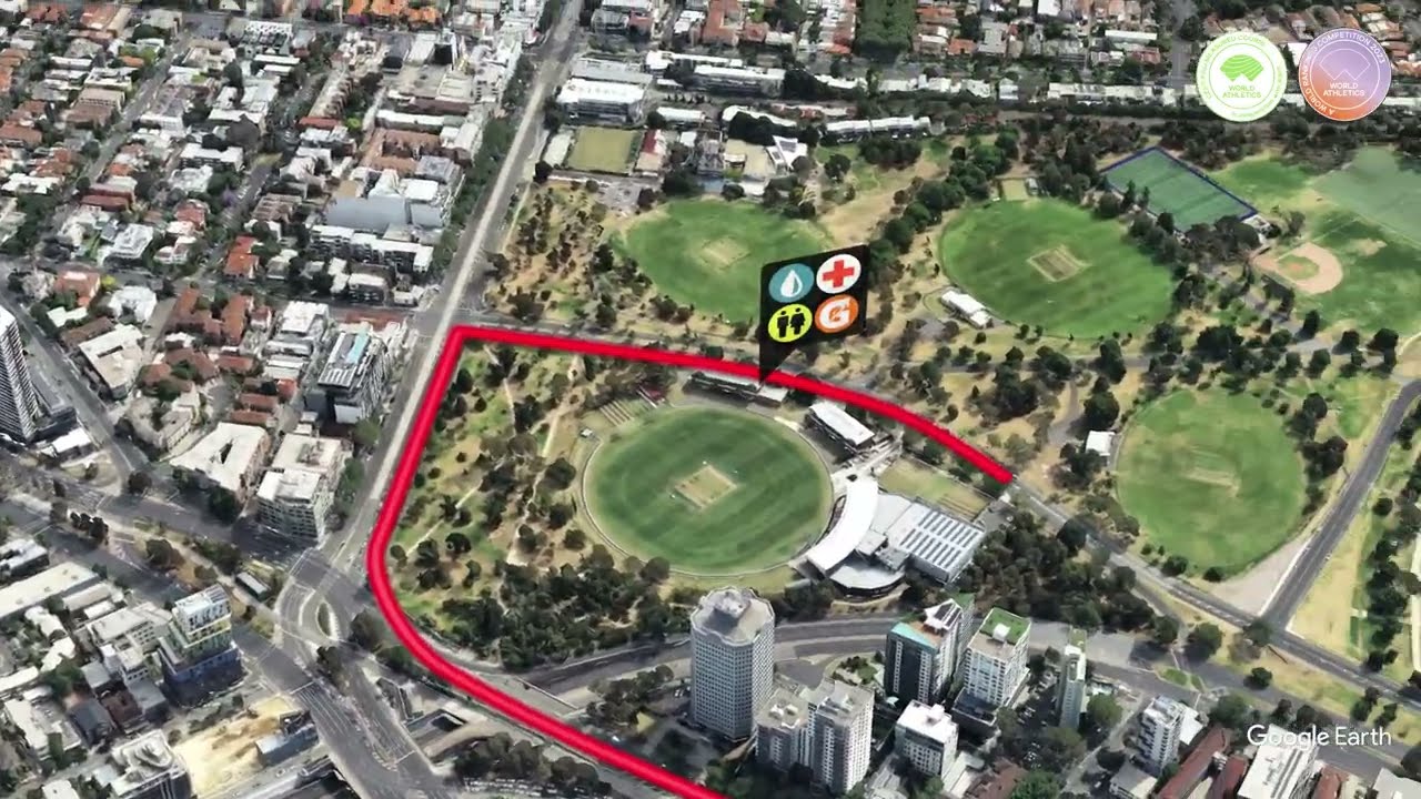 Nike Half Marathon Course Flyover