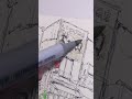 新宿の風景をスケッチ Sketch japanese landscape #sketchbook