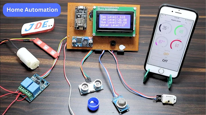 How to Make a Home Automation System with ESP8266 and Blynk App | IoT Project Tutorial