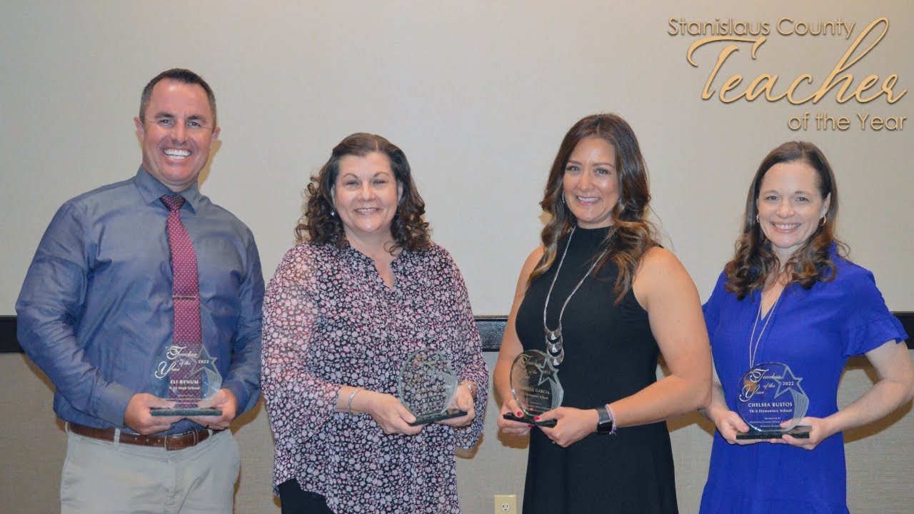Stanislaus County Teachers of the Year 2022 (Winners) - YouTube