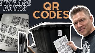 Organization Hack You Didn’t Know You Needed, UNTIL NOWQR CODES/Tote Scan Inventory Tool
