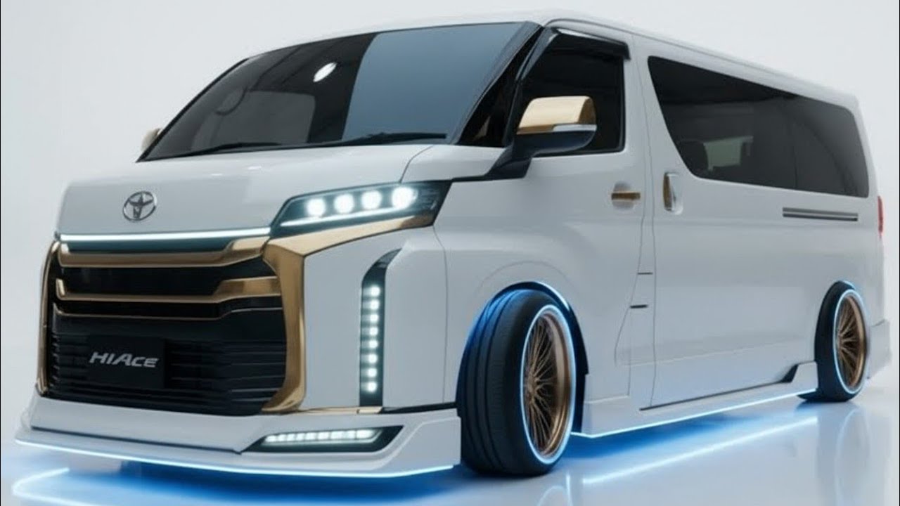 Наконец-то представлен! Концепт электромобиля Toyota Hiace, меняющий будущее | Цена, запас хода и...