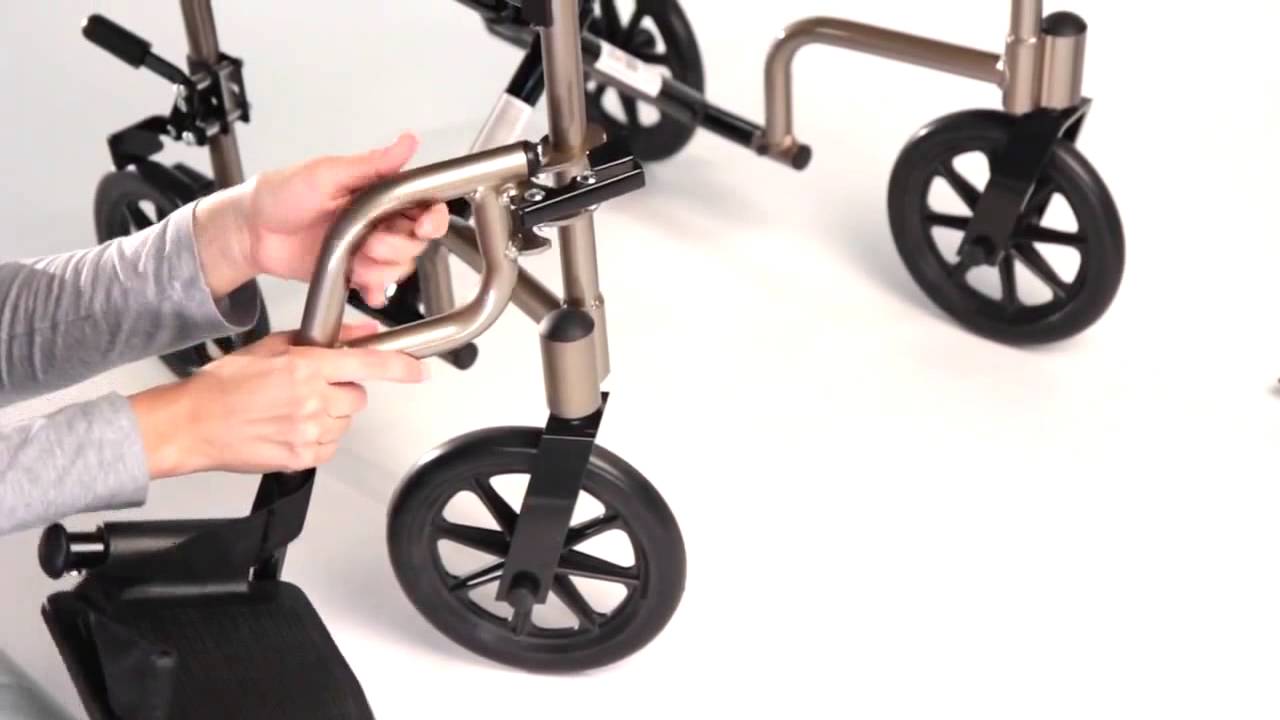 NOVA Transport Chair (How to Assemble Your Transport Chair Share) YouTube