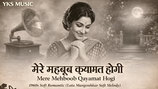 Mere Mehboob Qayamat Hogi | Lata Mangeshkar & Kishore Kumar | Bollywood 80s-90s Song |