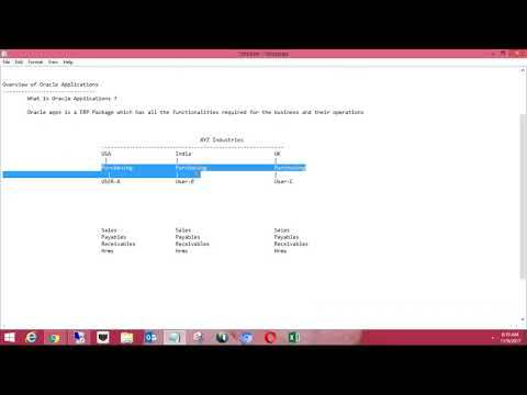 Oracle Apps Technical Training | st Session | Free Classes