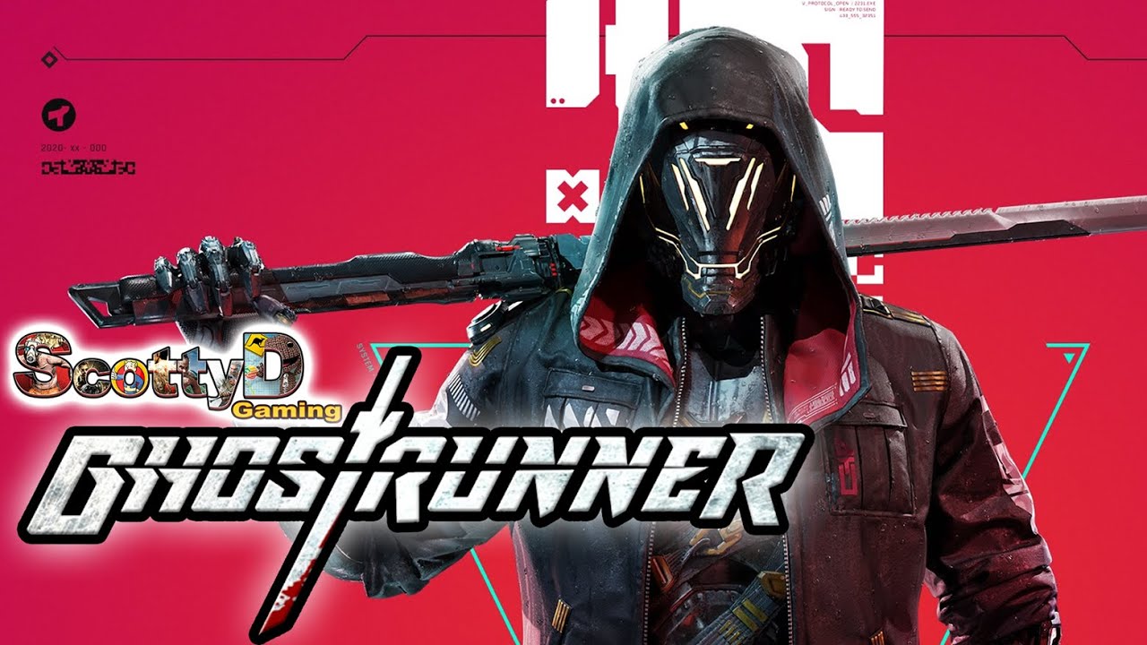 GhostRunner, Part 1 / Doom Eternal with Swords, What's Not to Love? (Full Game First Hour Intro)