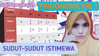 TRIGONOMETRI 1 Sudut sudut Istimewa - Kelas 10 SMA/K