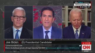 Biden: "Um, you know, there's a uh, during World War... Two, uh, you know..."