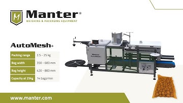 AutoMesh+ Rollstock Bagger for mesh bags