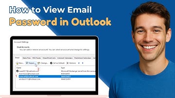 How to View Email Password in Outlook | Outlook Tutorial 2025