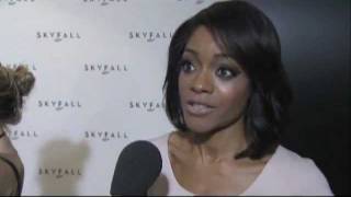 Naomie Harris SKYFALL short interview clip