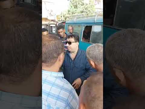 بعد تعديل أسعار الوقود جولة ميداينة لرئيس مدينة طهطا داخل مواقف السيارات