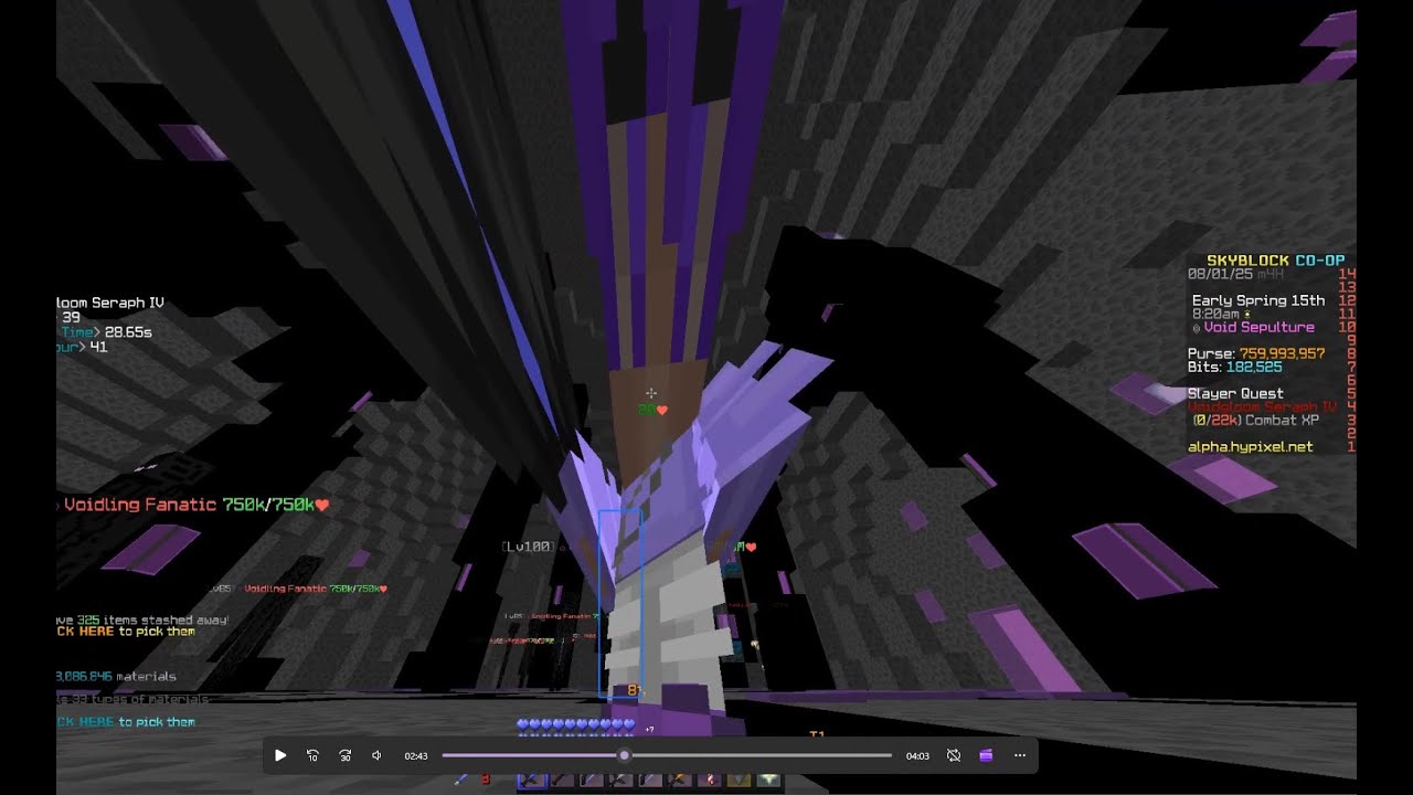 Hypixel Skyblock : Funny Moments - YouTube