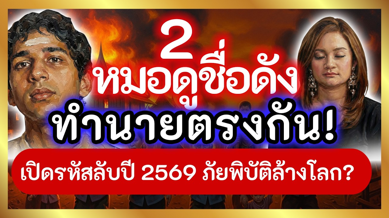ตะลึง! 2 หมอดูดัง ทำนายตรงกัน เตือน 4 ประเทศห้ามไปปี 2569 สึนามิ แผ่นดินไหวใหญ่ รหัสมรณะ #หมอปลาย