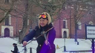Elisa Järvelä Violin Cover 15.2.2024 Turku Brahenpuisto