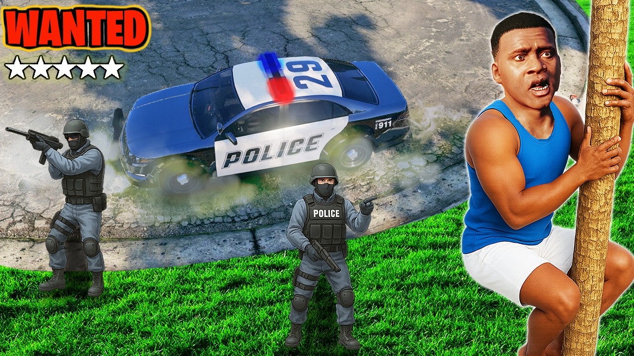 24 Órára A Legkörözöttebb BŰNÖZŐVÉ Váltam a GTA 5 ben!😱