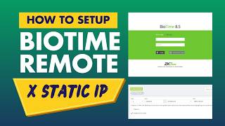 No Static IP? No Problem! ZKTeco BioTime Remote Access Free Setup