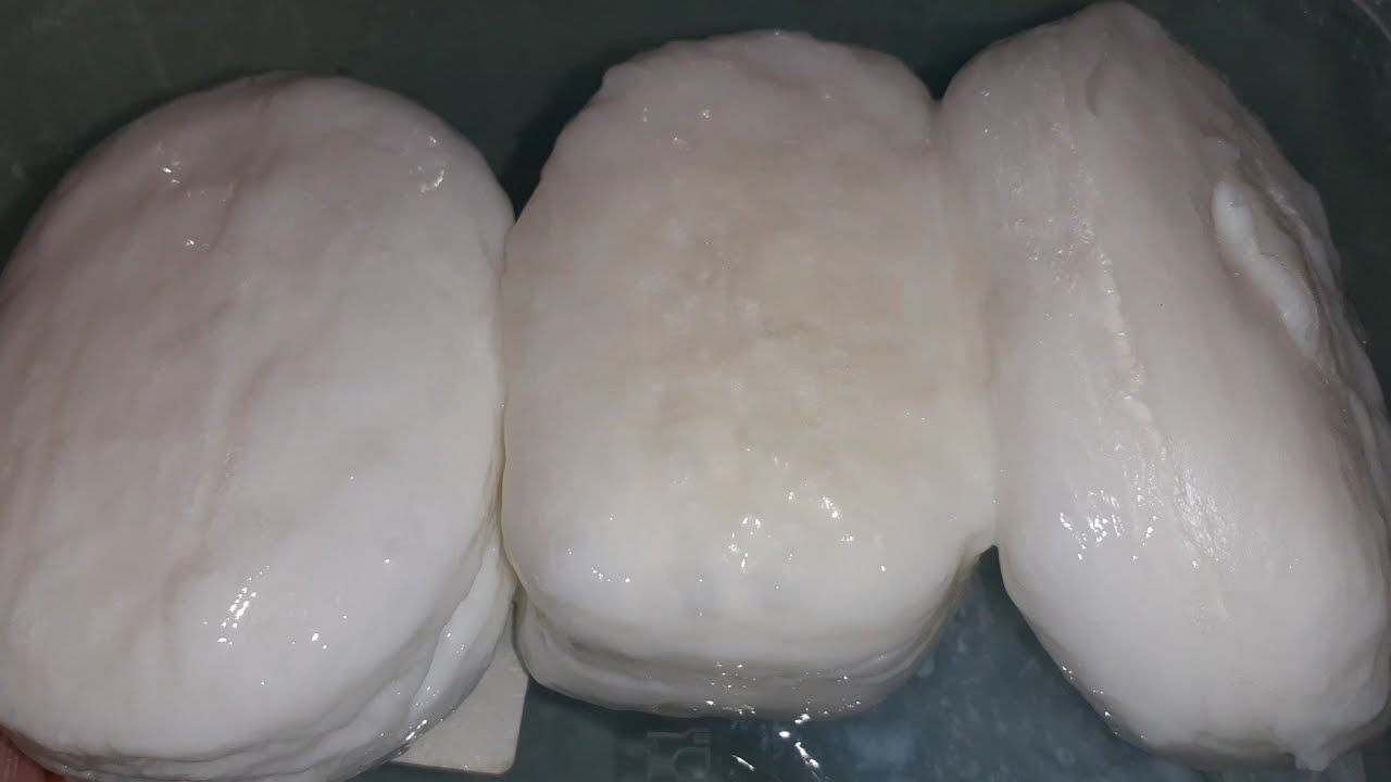 ASMR Soaked White Soap/Sponge Squeezing/Размокшее Белое Мыло/АСМР