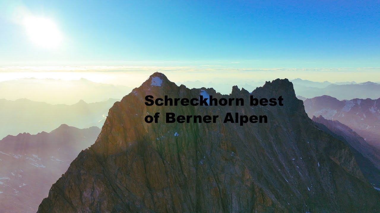 Aufs Schreckhorn - der höchste Gipfel der Berner Alpen.