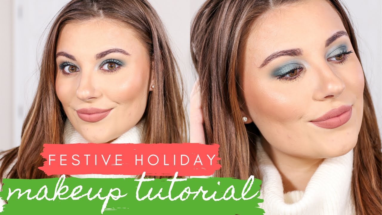 GREEN HOLIDAY MAKEUP TUTORIAL 2019