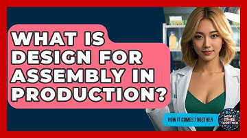 What Is Design For Assembly In Production? - How It Comes Together
