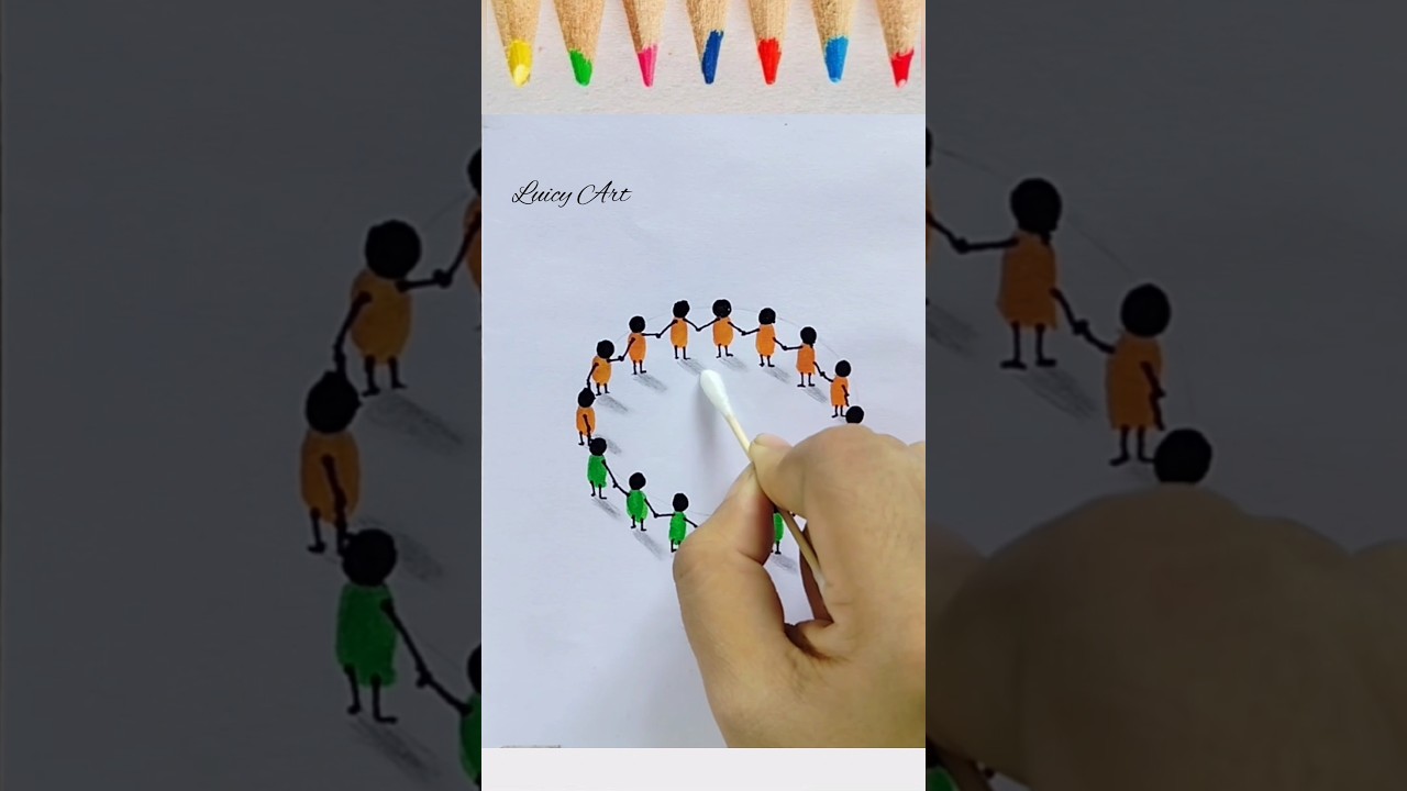 Independence Day Drawing|| Independence Day Celebration Drawing