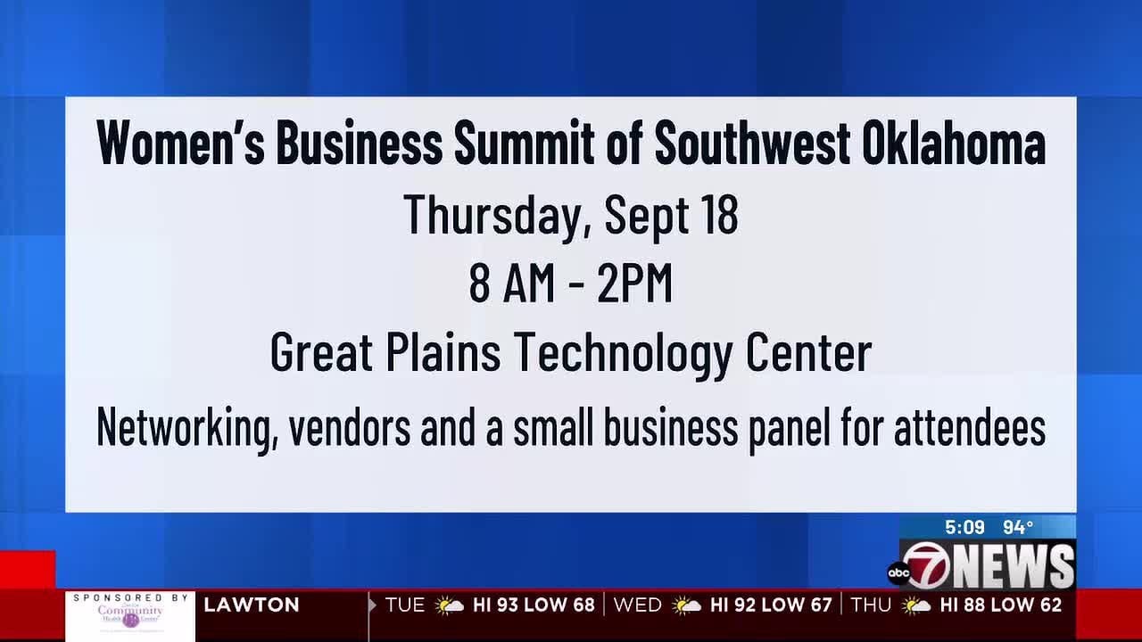 Southwest Oklahoma Women’s Business Summit returns with vendors, networking, special guest