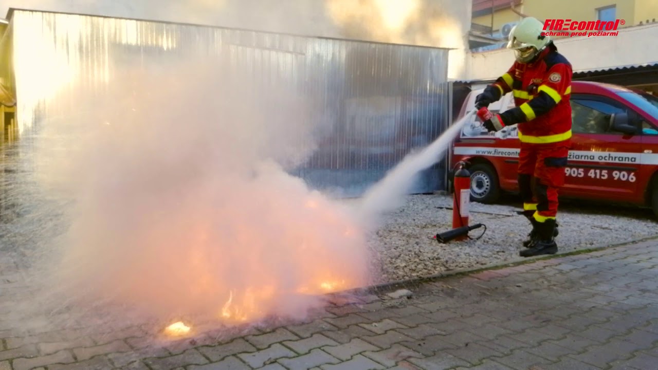 Hasiaci prístroj - Práškový 1kg ABC, hasenie jedlého tuku