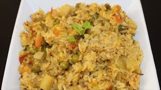 Vegetable khichdi recipe this video shows how to cook it in step by
process. is an easy and quick lunch loaded with veget...